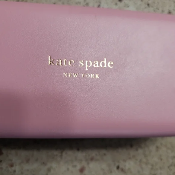 NWT Kate Spade IANNA Rose Gold Cat Eye Frame/Brown Pink Sunglasses🤎💖 - Picture 6 of 10